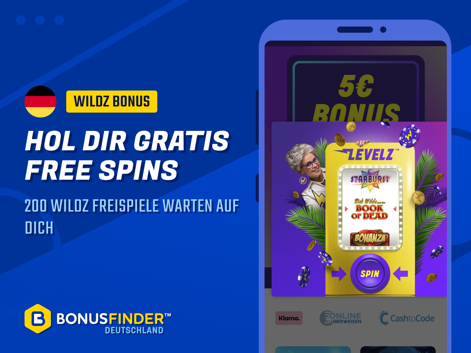 wildz free spins