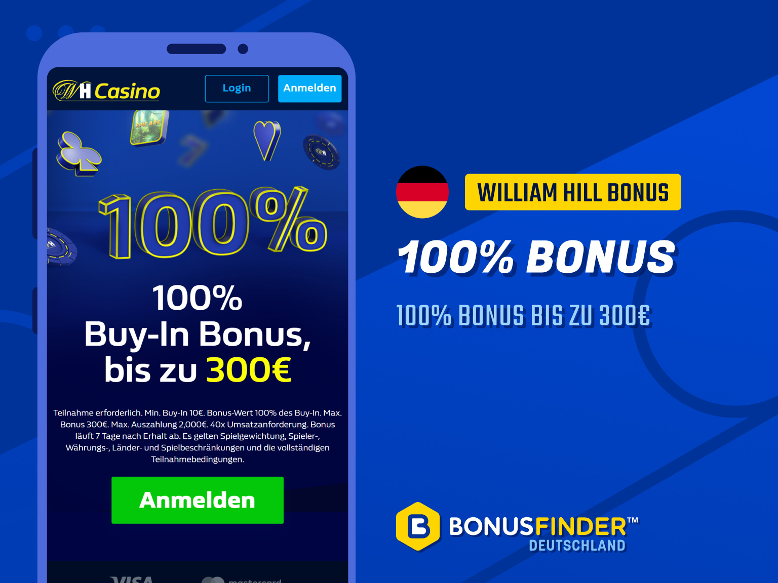 william hill bonus