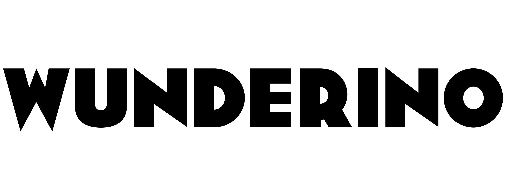 wunderino logo black